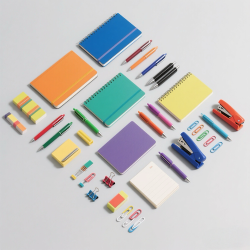 Office supplies and stationery