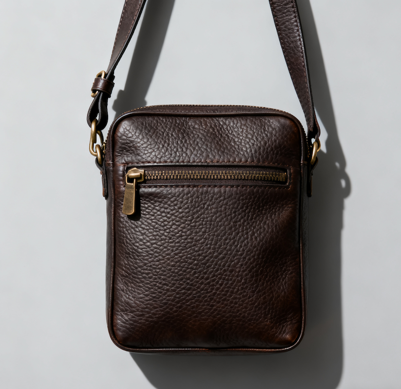 Leather handbag