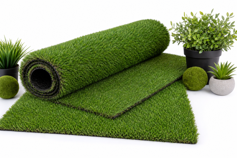 Artificial grass mats and synthetic turf