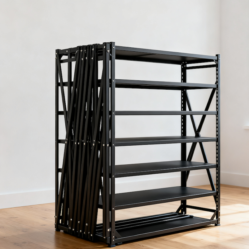 Foldable storage shelf