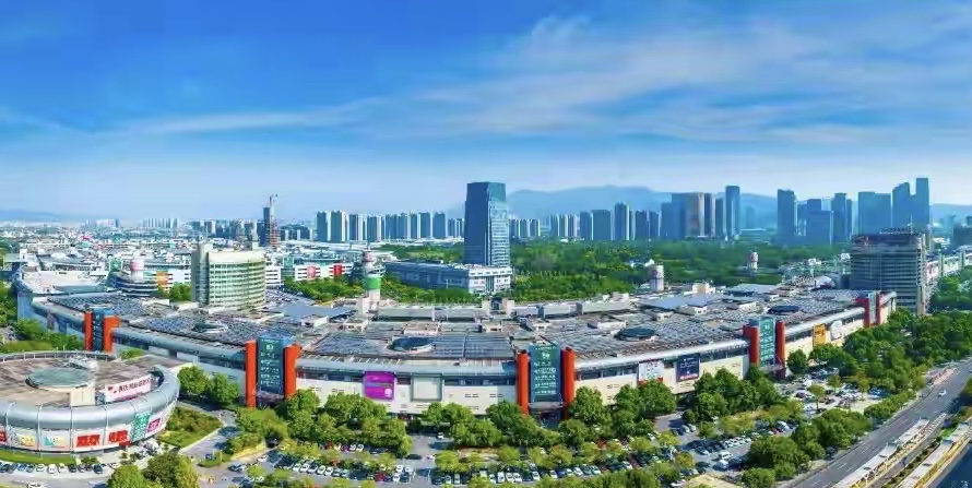 Yiwu International Trade City panorama